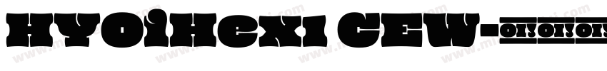 HYOiHex1 CEW字体转换